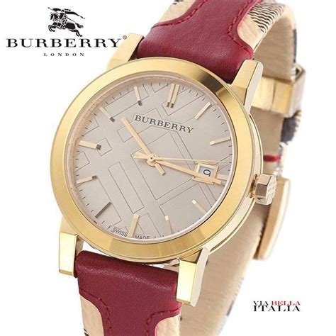 Burberry The City Watch BU9017 New In Box Swiss Made